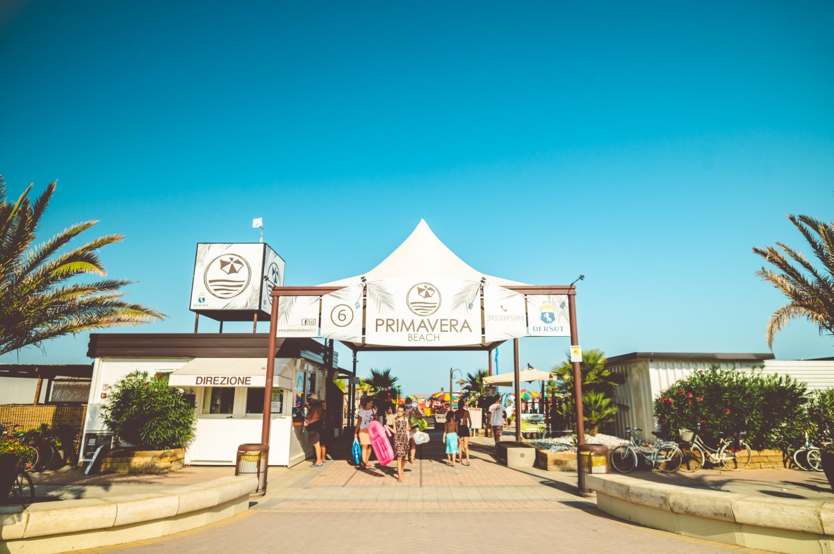 Stabilimento balneare PRIMAVERA BEACH a Rosolina Mare