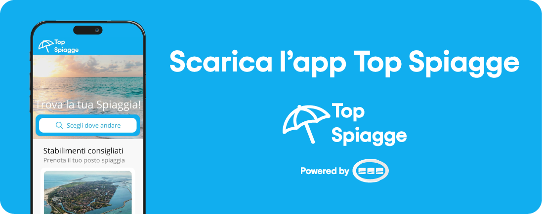 Scarica l'app di Top Spiagge sul tuo smartphone